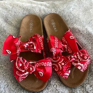 Bandana sandals